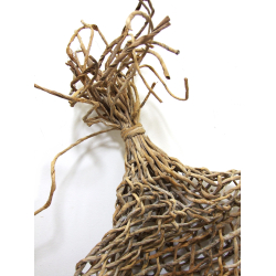 Siatka dekoracja pleciona z trawy morskiej